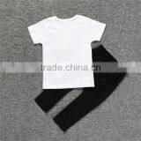 S17548A Wholesale Manufacturer Summer Children Stylish Girl Clothing Set thumbnail-5