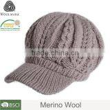 Fancy Hats for Women, Wool Knitted Winter Hats Lady Hat thumbnail-4