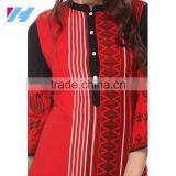 Indian New Fashion Clothing Kurta Designs For Women thumbnail-4