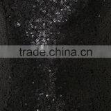 Slink and Wink Matte Black Sequin Maxi Dress thumbnail-6