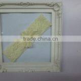 New Boutique Gold Yellow Elastic Headbands For Girl Baby Hair Accessories thumbnail-3