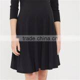 2017 Autumn V-neckline Comfortable Office Wear for Pregnant Women thumbnail-3