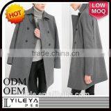 Luxury Grey High Quality Gothic Long Winter Coats for Women thumbnail-1