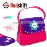 Children Crafts Sewing Kit Felt Mini Bag Evening Bag Low Price thumbnail-3
