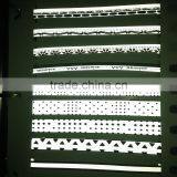 Factory Custom Soft And Durable Silver Dots / Stripe Reflective Webbing For Collar / Leash Or Halter