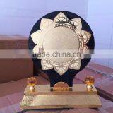 Sun Flower Wooden With Metal Plate Trophy,wooden Trophy,metal Base Trophy thumbnail-6