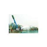 Custom 12.5m Cannon Ball Steel Pool Water Slides For Water Park Equipment