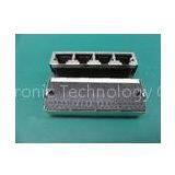 Vertical 1000M 1X4 4 Port Rj45 Tab-Down For CAT5 / CAT6 KRJ-401QWNL thumbnail-1