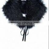 100% Genuine Raccoon Fur Collar/ Raccoon Fur Garment thumbnail-1