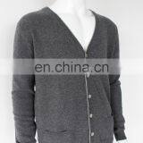 China Factory Directly Supply Sport Style Solide Color Cashmere Cardigans for Men thumbnail-5