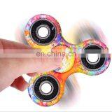 2017 Hot Fingertips Camouflage Triangle Gyro Decompression Fingertips Gyro With LED Lights thumbnail-1