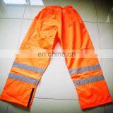 2015 cheap Hi-vis work wear refllective rain sports pant