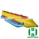HI Hot Sale Popular Adults Inflatable Water Banana Boat for Sale thumbnail-1