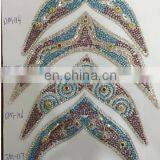 Wholesale Hot Fix Crystal Sheet Decoration Rhinestone Iron on Shoes Upper Patches