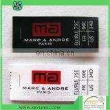 Printed Clothing Label Silk Labels for Clothes