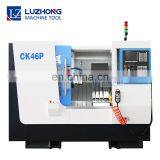 FANUC Slant Bed Electric Lathe Machines CK46P Cnc Turning Machine