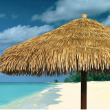 100Pcs Decor Lawn Straw Saz Chaume Artificial Grass Thatch Decorative Fake Cesped Gazon Pasto Sintetico Para Jardin For Home and Garden thumbnail-4