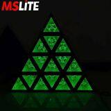 Triangle Matrix Lamp DMX512 LED Stage Effect Lights Night Club DJ Party Event Disco Equipment