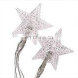 Waterproof Clear LED Star String Lights USB Christmas Holiday White Star Shape String Lights thumbnail-3