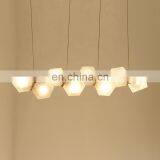 Living Room Modern Glass Ball Chandelier Pendant Lamp thumbnail-1