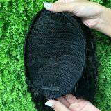 KHH Wholsale Natural Black Mink Brazilian Human Hair Wrap Around Ponytail ,Wholesale Human Hair Drawstring Ponytail thumbnail-3