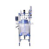 10-100L Glass Chemical Reactor With High Borosilicate Glass thumbnail-1