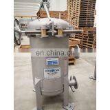 Stainless Steel Bag Filter for Chemical Food Industry Juice Water Filtration Housing