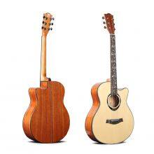 Custom Acoustic Guitar Deviser Guitar L-720B-N OEM 40 Inch China Factory Wholesale Guitar Cheap Price thumbnail-1