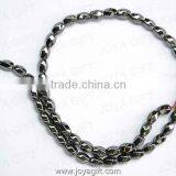 5x8MM Loose Hematite 8 Faced Twist Beads 16" thumbnail-1