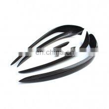 6pcs/set CLS Style W218 Carbon Fiber Car Bumper Canards for Mercedes Benz W218 CLS400 CLS550 thumbnail-1