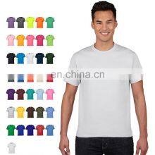 Wholesale Mens Blank Camisas, 100% Cotton Tshirt Printing High Quality Plain Custom Logo Printed Black t Shirts/ thumbnail-5