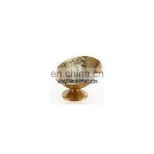 Aluminium Raw Cast Gold Colour Bowl thumbnail-4