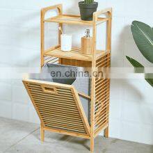 Best Supplies Latest Washing Eco Friendly Easy Empty Big Cloth Wooden Laundry Basket thumbnail-1
