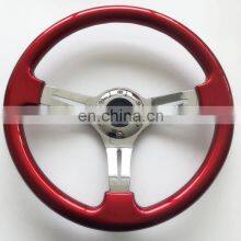 Racing Car Drift Steering Wheel Black, JDM Racing Steering Wheel thumbnail-5
