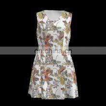 BEAUTIFUL FLOWER CTN/RAYON PRINTING FABRIC FOR WOMEN thumbnail-5