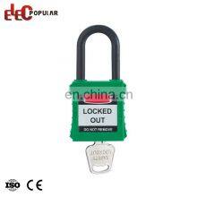 Bulk Buying Insulation Shackle Small Pad Lock Nylon Safety Padlock thumbnail-3