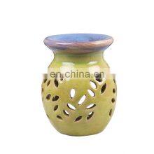 Носитель ароматических восков и масел. Керамический розжигатель эфирных масел. Ароматерапевтическая лампа. Антикварный ароматизатор. Свечи для ароматизации. thumbnail-4