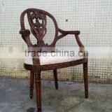 New Antique Wooden Dining Chair Hotel/home Used Relaxed Chairs thumbnail-4