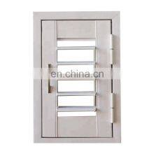 Top Quality Aluminum PVC Profile Louver Window Frames Rolling Shutter Windows Hot Sale thumbnail-2