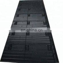 High Temperature Performance Factory Supply 2730mm*1300mm*0.4mm PVC Cross-flow Cooling Tower Filling Media thumbnail-2