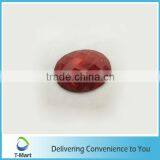 Dark Siam Resin Rhinestones With Holes for Handbag Decoration thumbnail-3