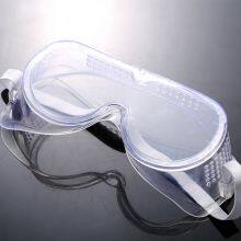 Safety goggles Durable Protective clearly Safety Work Glasses with holes
