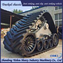 Upgrade the Performance of the Deere Harvester, With Large Track Type Triangular Wheels Capable of Making Circles thumbnail-2