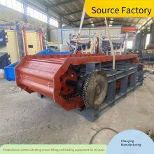 Custom-made Ore Dressing Plate Feeder, River Pebble Plate Feeder, Heavy-duty Chain Conveyor thumbnail-5