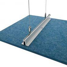 12mm Thickness of Echo Reduce Fireproof Suspended PET Felt Acoustic Ceiling Tile Panels thumbnail-2