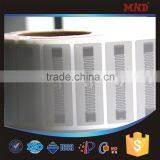 MDIY122 EPC GEN2 860-960mhz Uhf Rfid Adhesive Label With Monza4/5/ Alien H3/4
