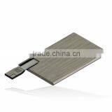 Metal USB Credit Card USB Flash Drive With Customer Logo Printing thumbnail-3