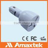 CE and FCC Certified Multi-function 3 Port USB Car Charger Adaptor thumbnail-2