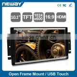 10.1 inch lcd touch monitor open frame