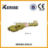 flexible cardan spline pto driving shaft